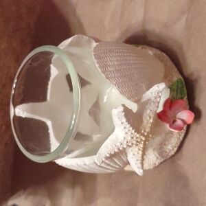 Yankee Candle Votive Candle Holders, Seashells & Starfish, Set of 2